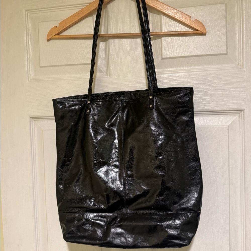 Elegant Black Tote Bag